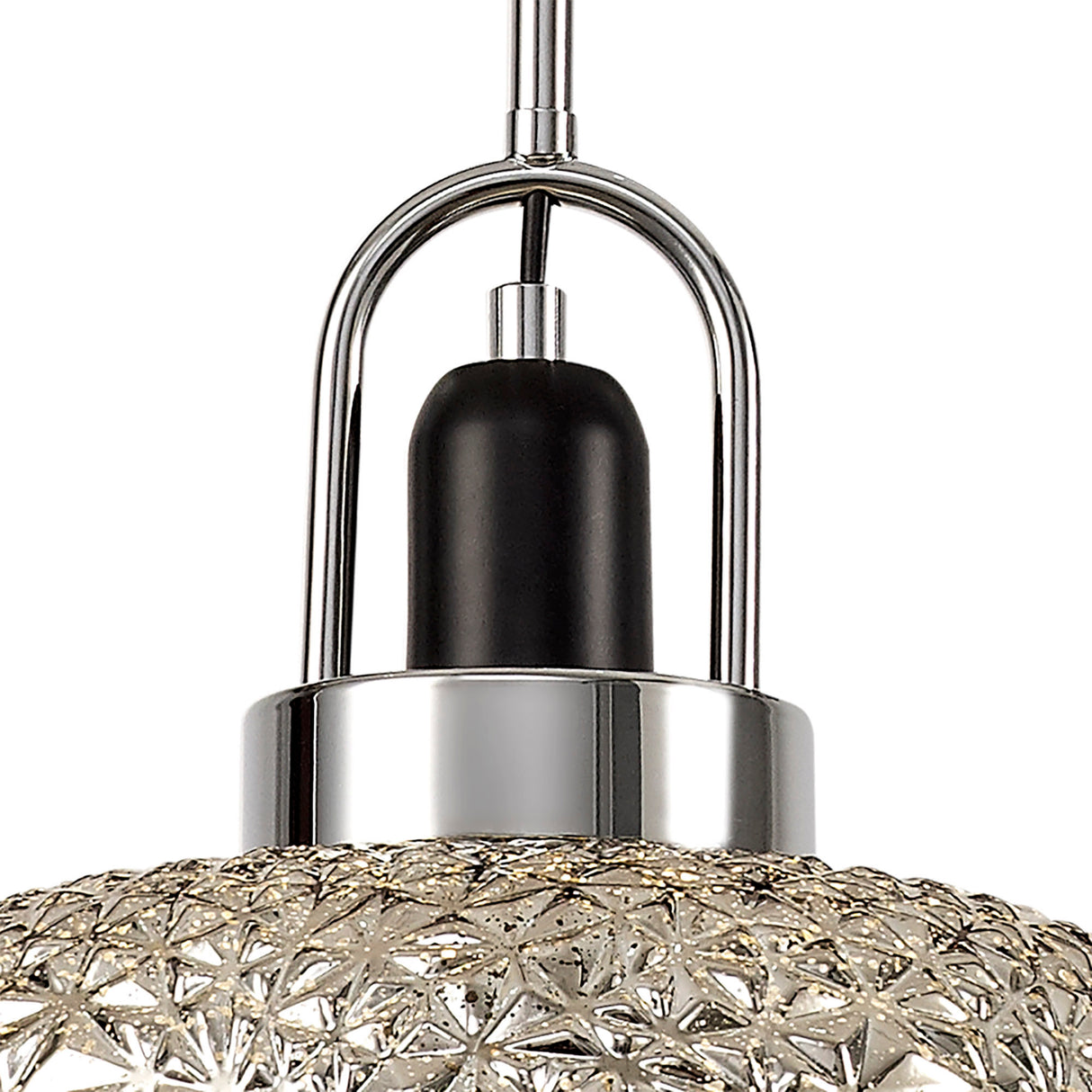 ACE2447 Acella Pendant 1 Light in a Chrome/Ombré Finish
