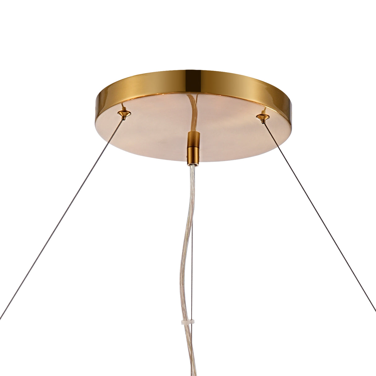 ORI4059BR/SM Orion 32 Light Ceiling Pendant Brass/Smoked