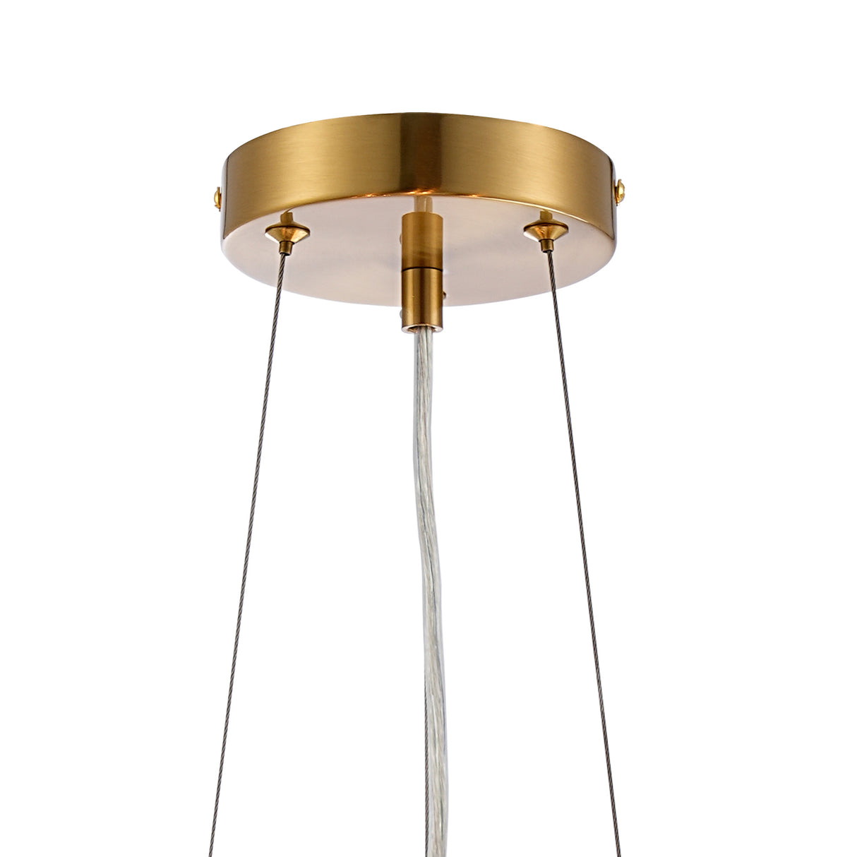 ORI6459BR_SM Orion 6 Light Ceiling Pendant Brass/Smoked