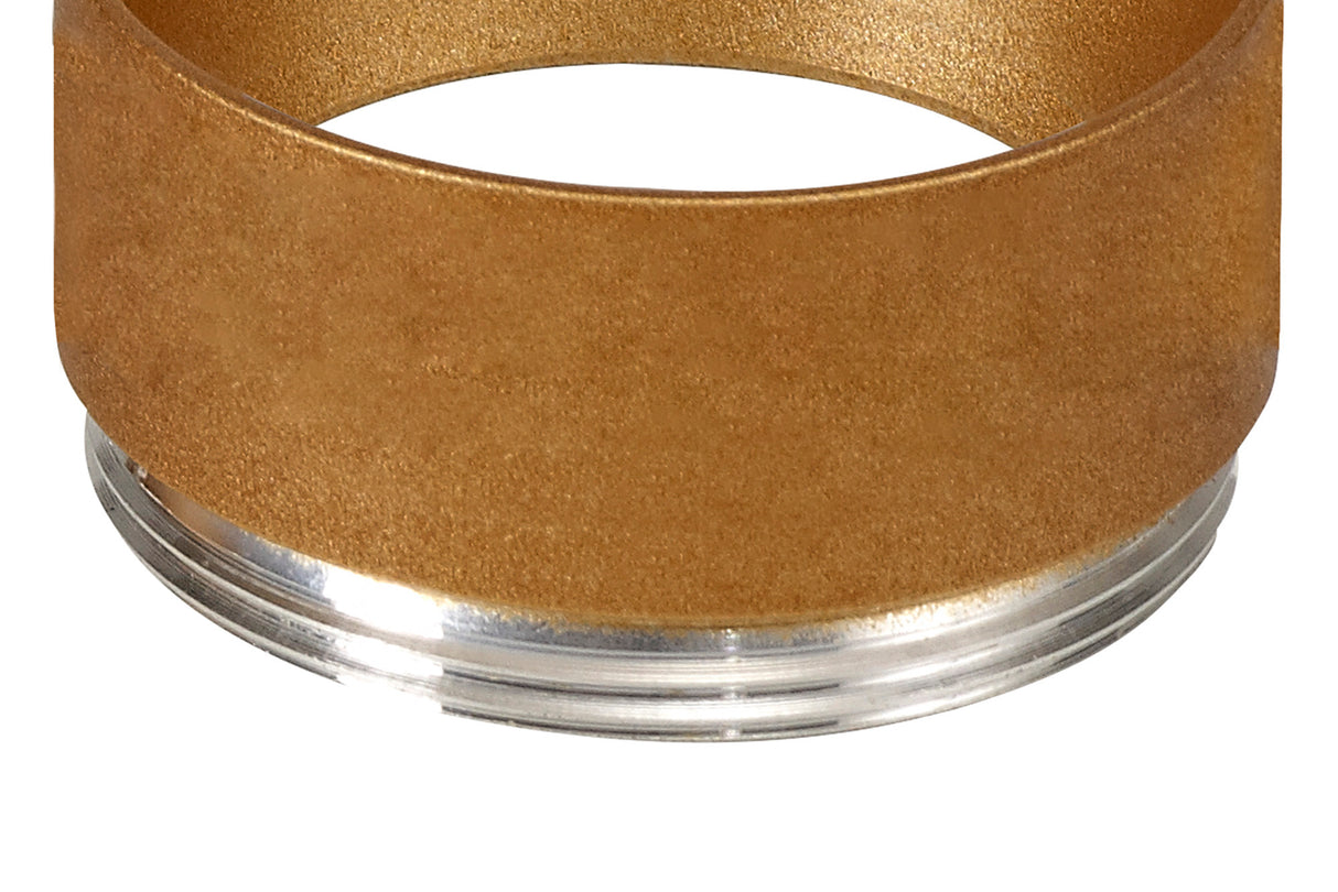 SAD4408 Sadal 2cm Face Ring & 1cm Back Ring Accessory Pack in a Champagne Gold Finish