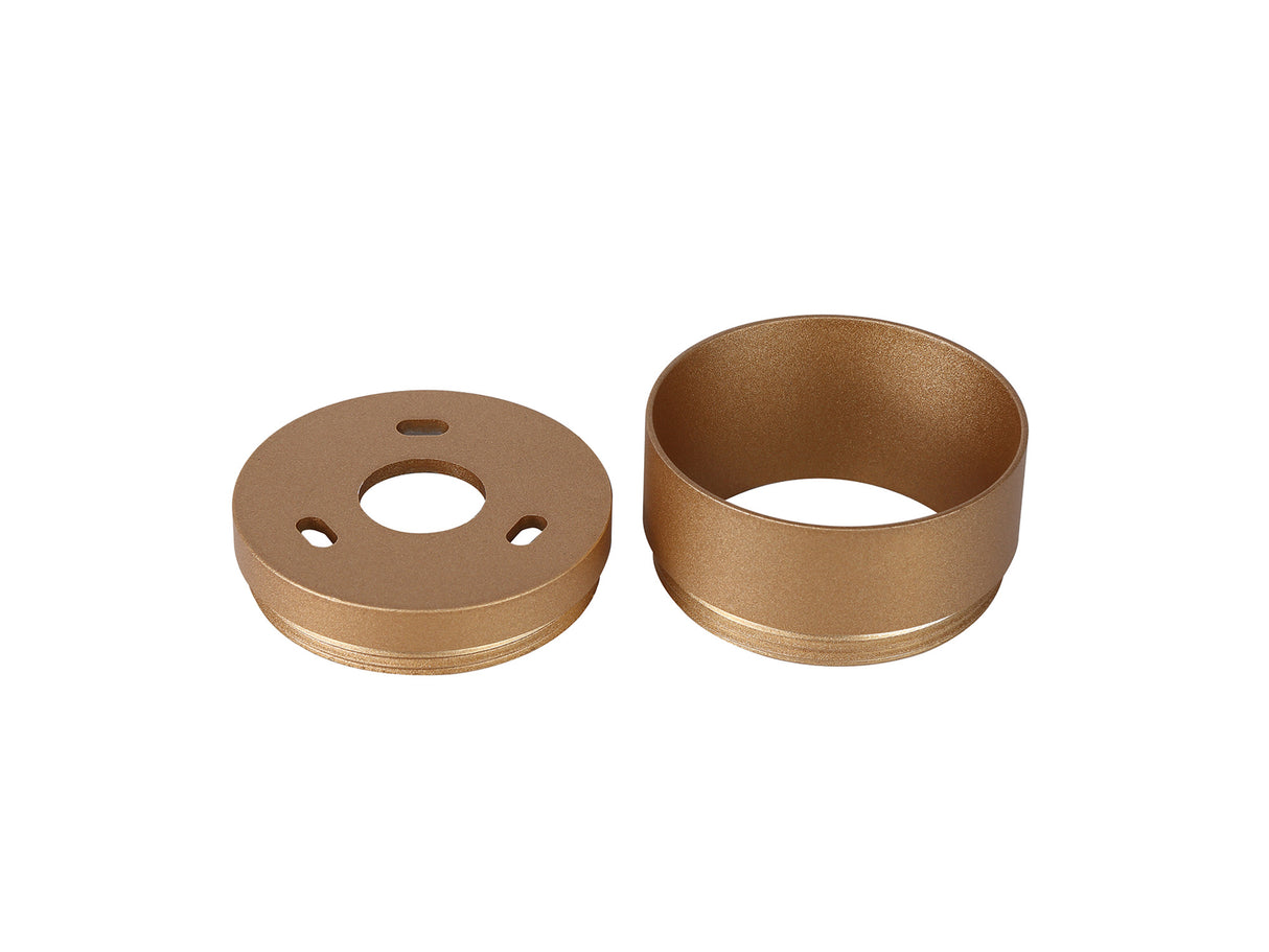 SAD4408 Sadal 2cm Face Ring & 1cm Back Ring Accessory Pack in a Champagne Gold Finish
