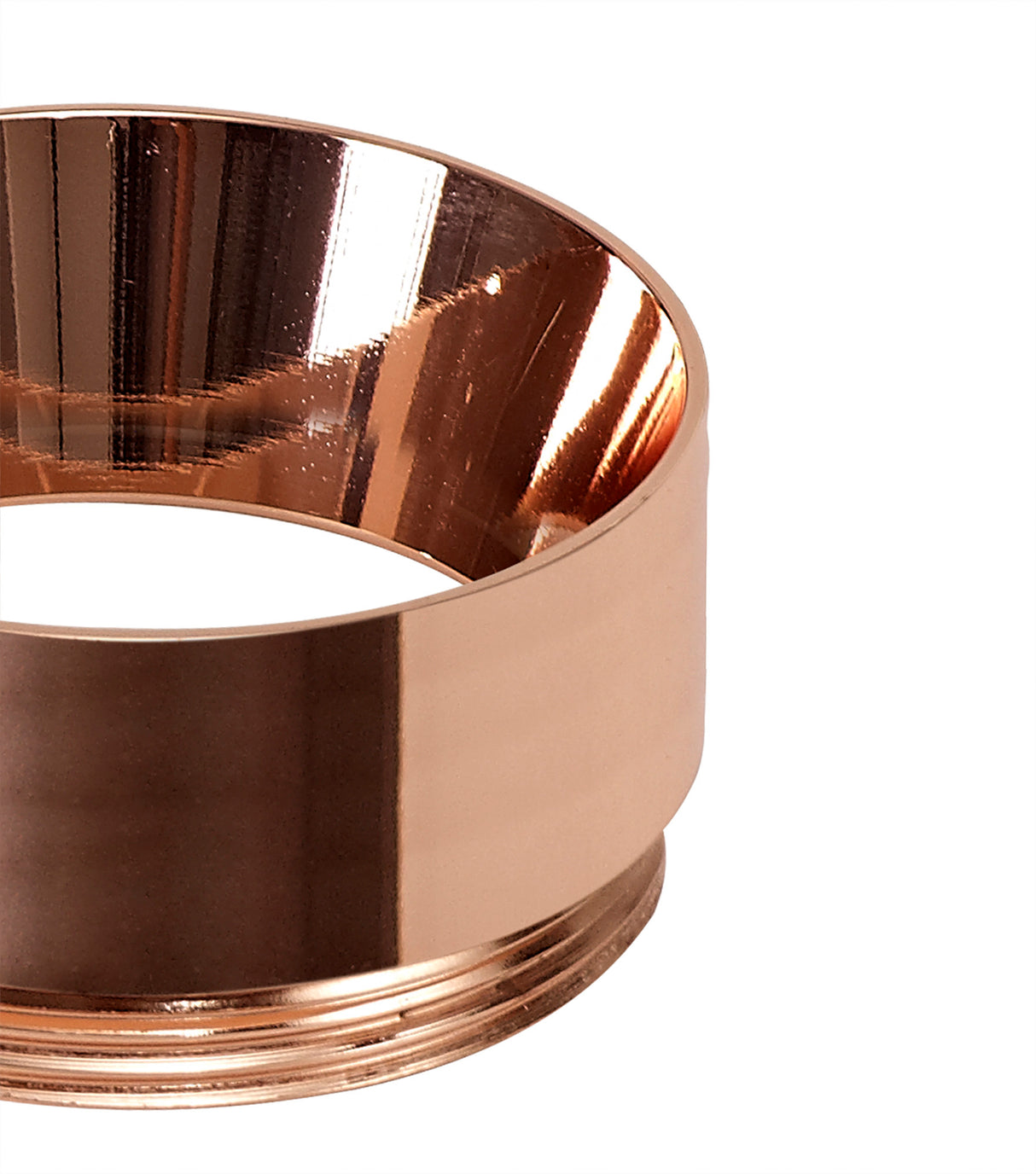 SAD5408 Sadal 2cm Face Ring & 1cm Back Ring Accessory Pack in a Rose Gold Finish