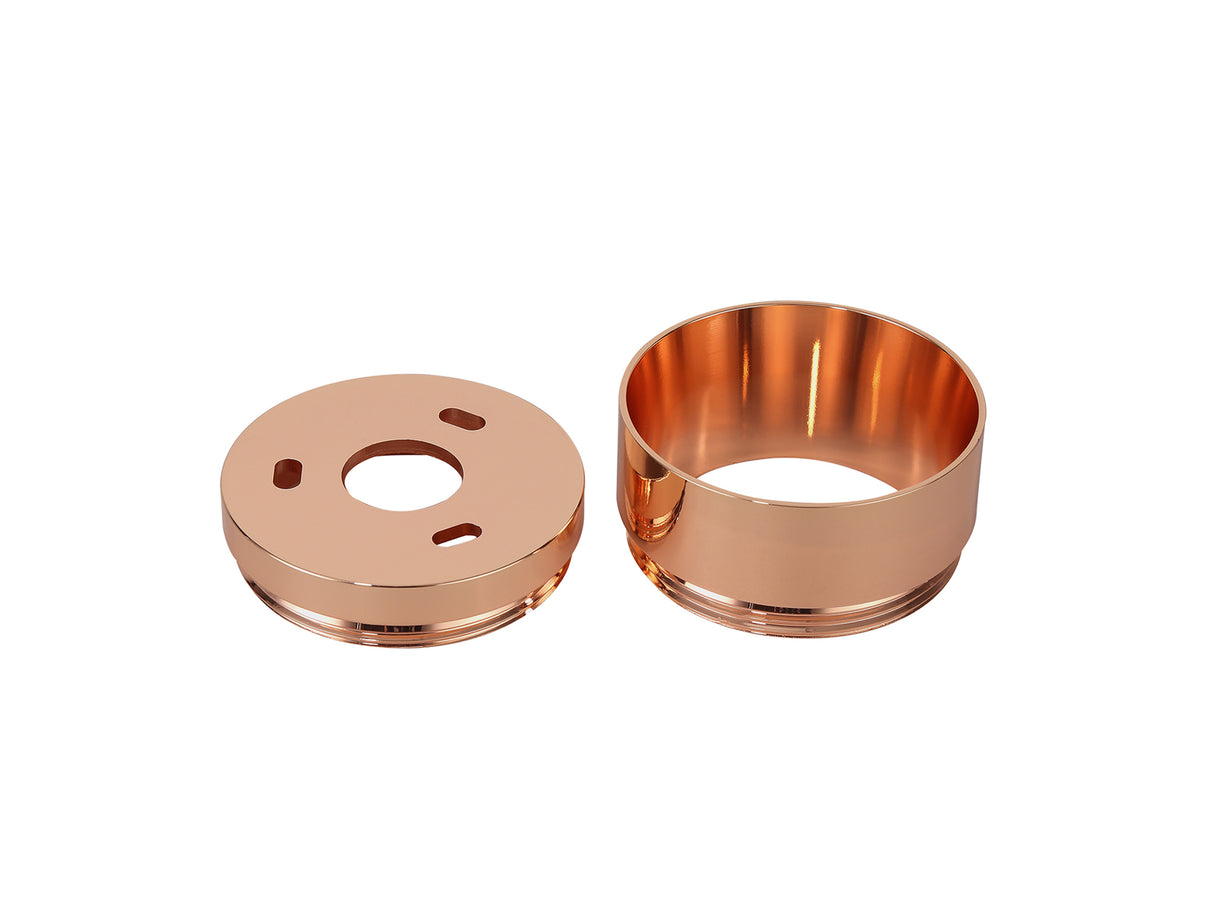 SAD5408 Sadal 2cm Face Ring & 1cm Back Ring Accessory Pack in a Rose Gold Finish