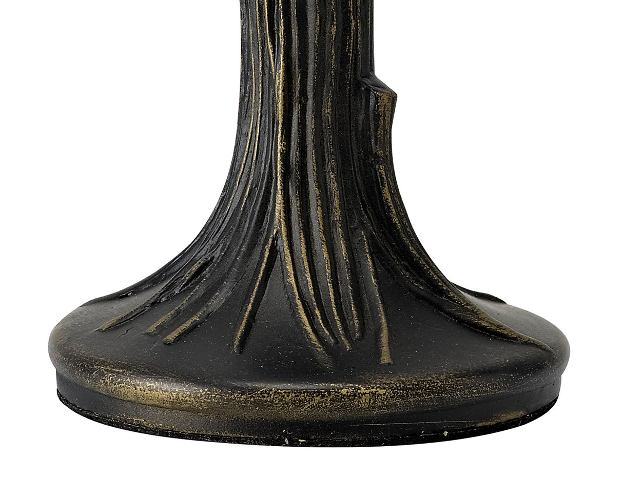 UKL2327 Uklun 30cm 1 Light Table Lamp in a Cream/Red/Clear/Black/Gold Finish and Clear Crystal