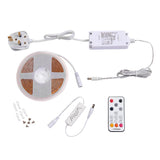 Hillano X Saxby HL111673 OrionPRO 5W/M 5metre IP20 LED Tape Light Kit 3000K