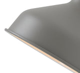 BEL1107 Belel Adjustable Wall Lamp 1 Light in a Sand Grey/Copper/White Finish