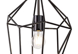 DSI0617 Dsiban Large Pendant 1 Light in a Black Nickel Finish