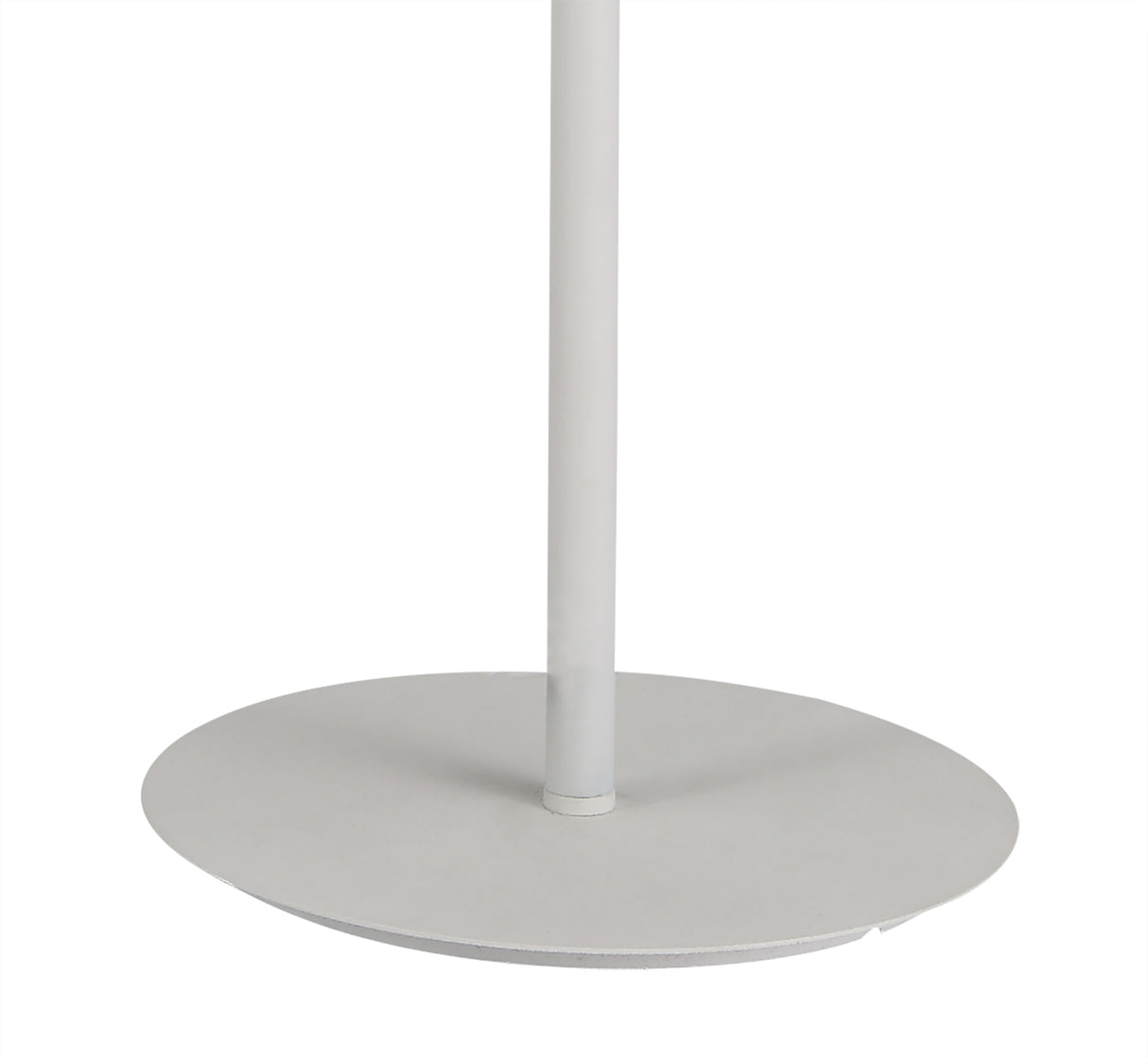 GIN5567 Ginan 77cm Flexible Table Lamp 1 Light in a Satin White/Satin Nickel Finish