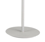 GIN5567 Ginan 77cm Flexible Table Lamp 1 Light in a Satin White/Satin Nickel Finish