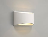 SKA5717 Skat Wall 1 Light in a White Paintable Finish